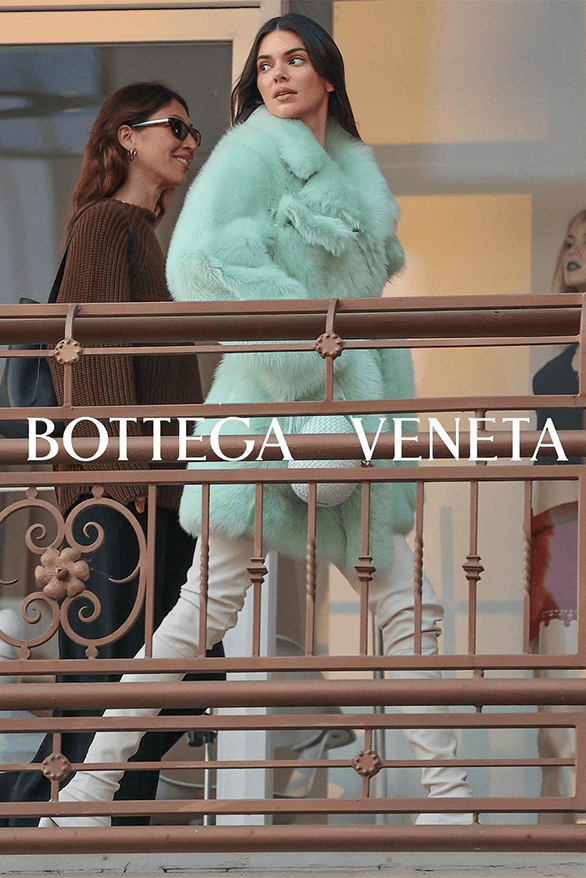 A$AP Rocky Kendall Jenner Bottega Veneta PreSpring 2024 Campaign paparazzi rapper musician