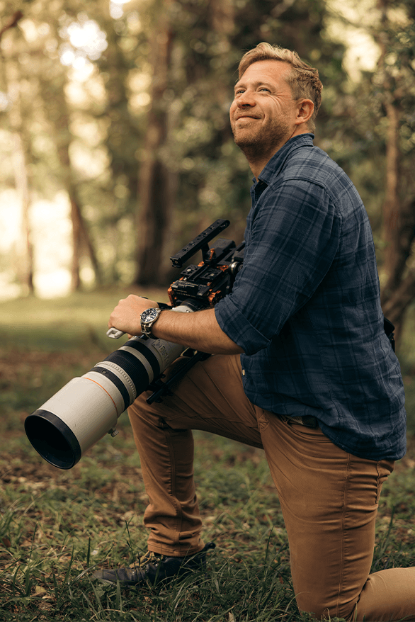 AERA P1 Pilot Watch Release Information details date wildlife Steve Woods Kenya animals Maasai Nato strap