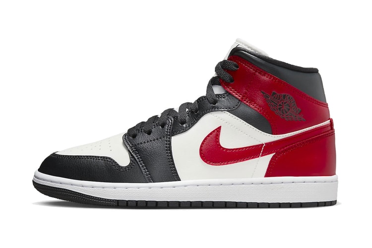 The Air Jordan 1 Mid Gets Another "Gym Red" Colorway