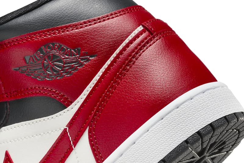 Air Jordan 1 Mid Black Toe Gym Red Release Info