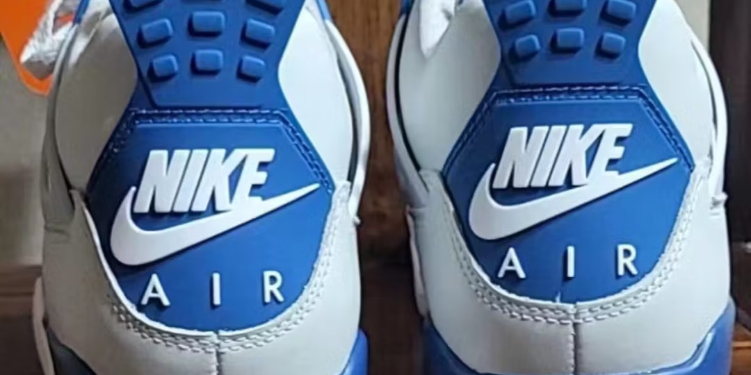 First Look at the Upcoming Air Jordan 4 "Military Blue" Retro