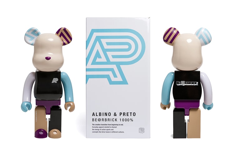Albino & Preto and Medicom Toy Reconnect for BE@RBRICK 1000% Release