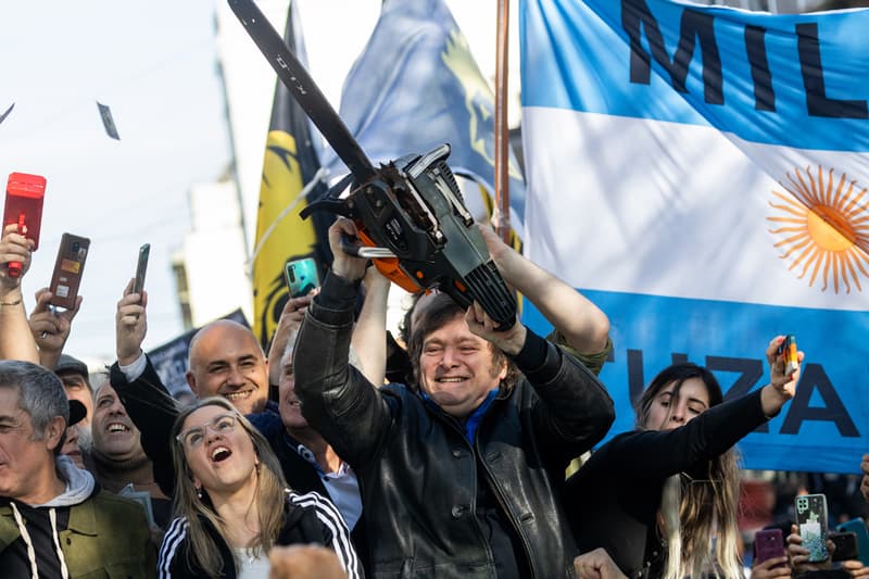 Argentine President Javier Milei Ministry of Culture