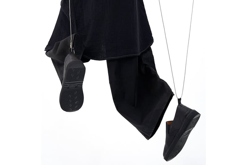 Meet Arran Gregory's Suspended "Invisible Figures" mid-air floating you must create ymc clothing display fall autumn winter collection exhibit art design view