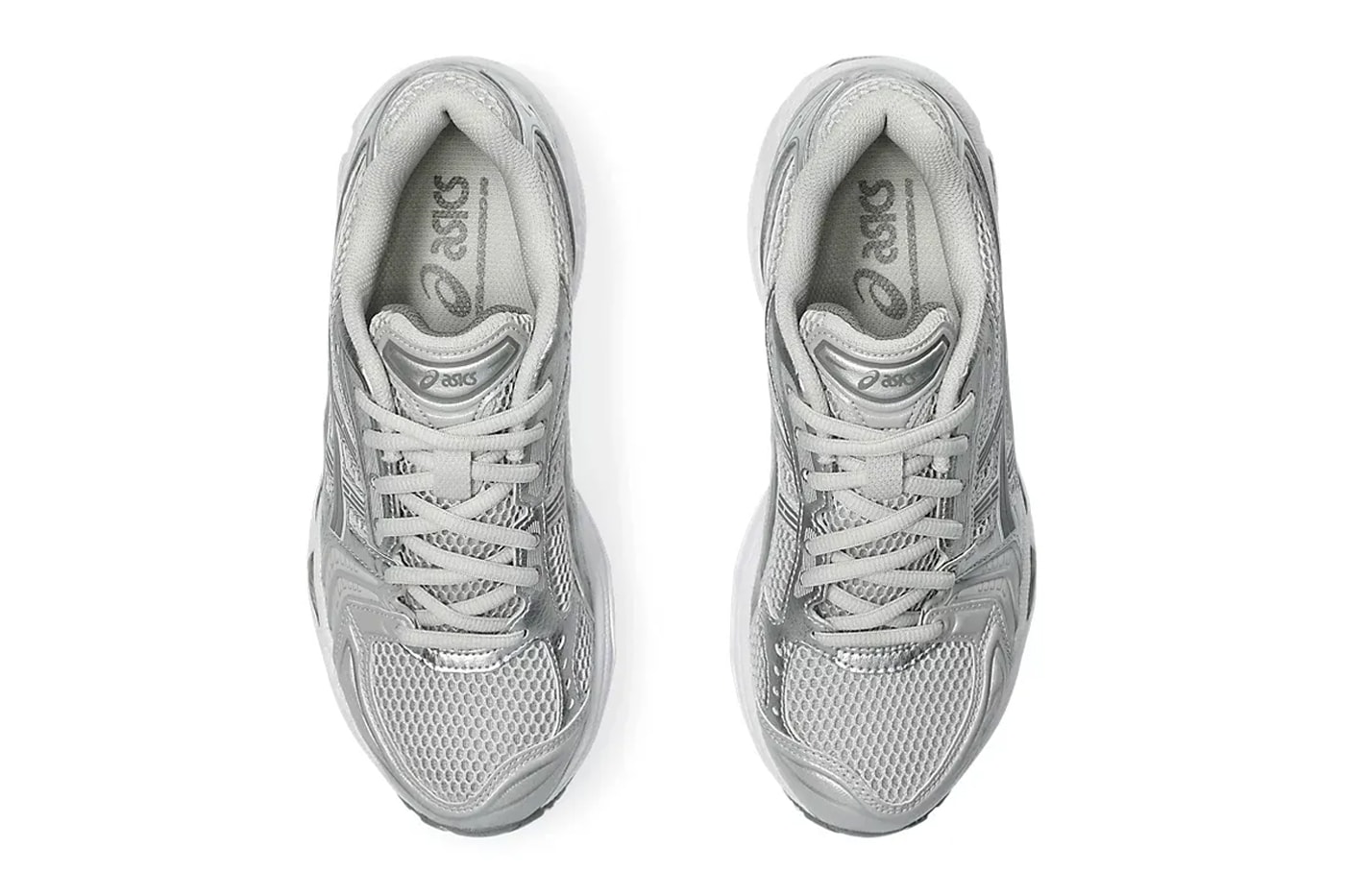 ASICS GEL-KAYANO 14 "Cloud Grey" 1202A056-021 Release info all grey hue color scheme comfort shoes sneakers dad shoes