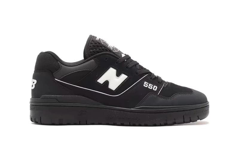 atmos Tokyo New Balance 550 Back in Black Sneaker