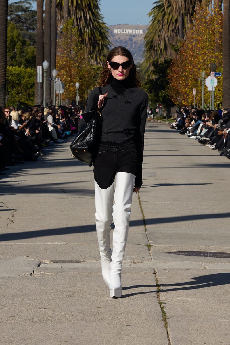 Leather Leggings – Balenciaga & Bubbles