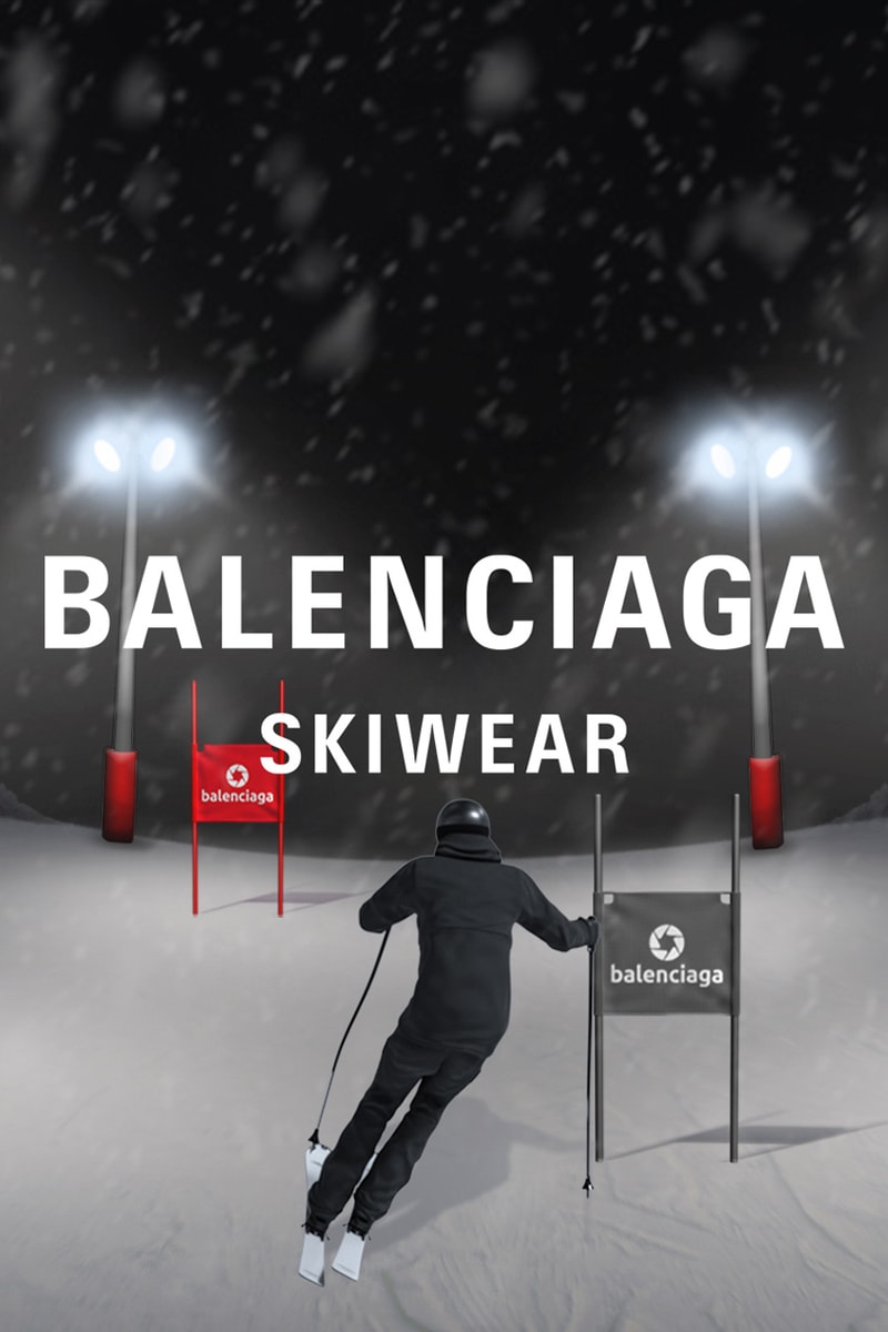 Hit the Virtual Slopes in the Balenciaga Skiwear Mini Game ski collection debut first live purchase course 