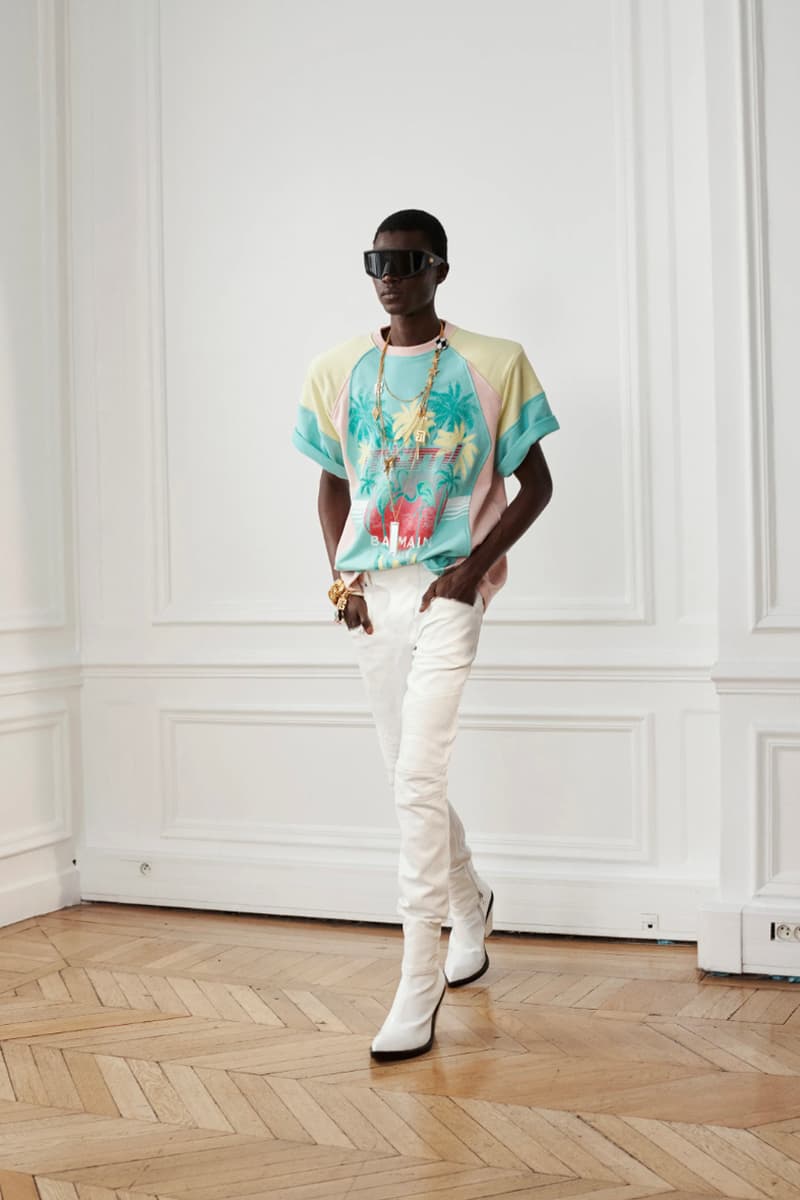 Balmain Pre-Fall 2024 Collection Lookbook Images Info