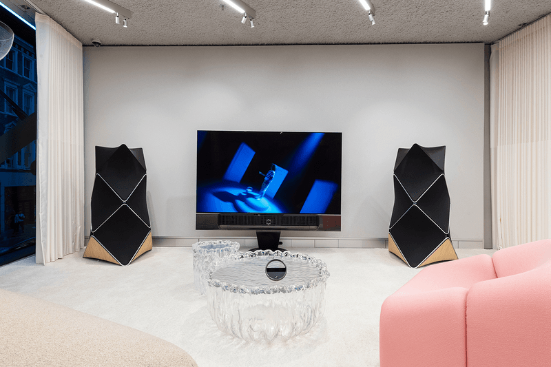 Bang & Olufsen London Mayfair Store technology audio speaker James Shaw