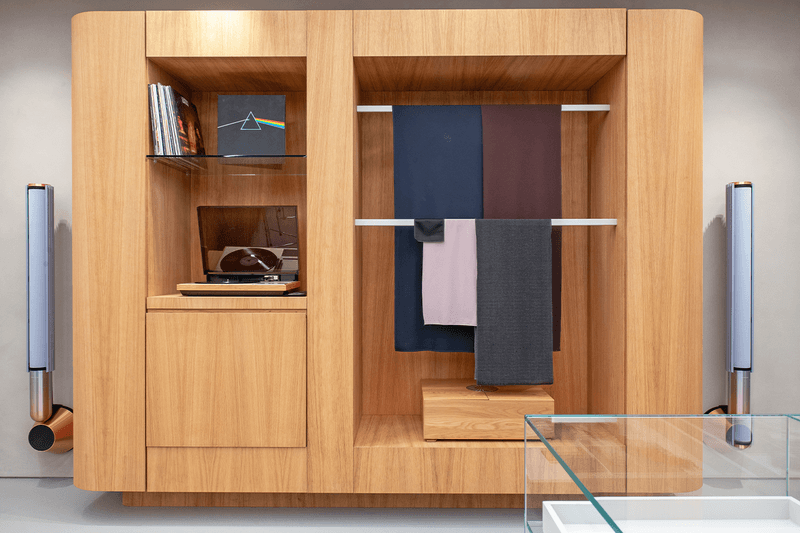 Bang & Olufsen London Mayfair Store technology audio speaker James Shaw