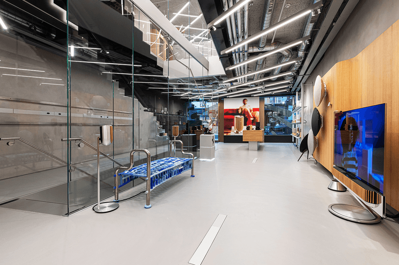 Bang & Olufsen London Mayfair Store technology audio speaker James Shaw
