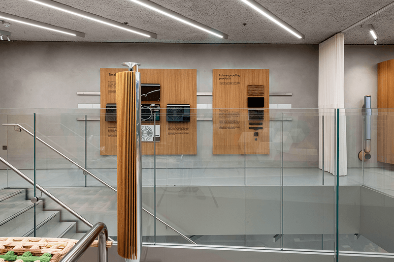 Bang & Olufsen London Mayfair Store technology audio speaker James Shaw