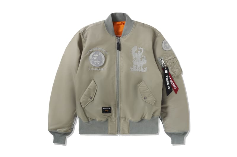 BAPE and Alpha Industries Reimagine Signature Styles With Classic Japanese Craftsmanship
