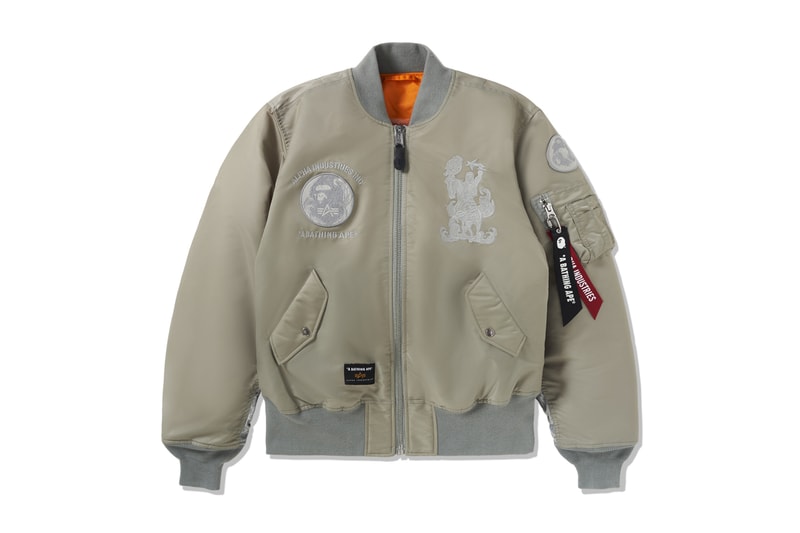 BAPE and Alpha Industries Reimagine Military Styles With Classic Japanese Craftsmanship