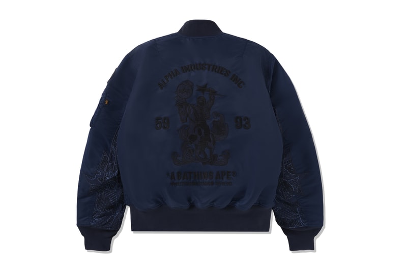 BAPE and Alpha Industries Reimagine Military Styles With Classic Japanese Craftsmanship