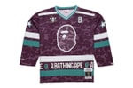 BAPE Teams up With Mitchell & Ness For New NHL Collaboration