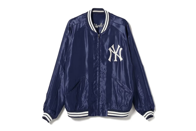 BEAMS Tailor Toyo MLB Sukajan Jacket Release Info Date Buy Price New York Yankees Los Angeles Dodgers New York Mets