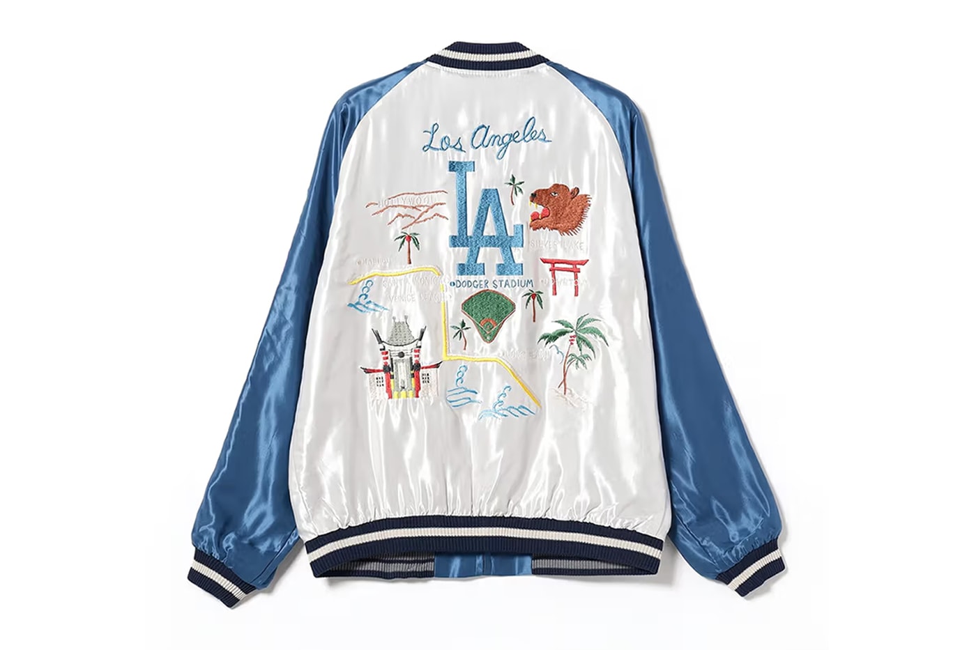 BEAMS Tailor Toyo MLB Sukajan Jacket Release Info Date Buy Price New York Yankees Los Angeles Dodgers New York Mets
