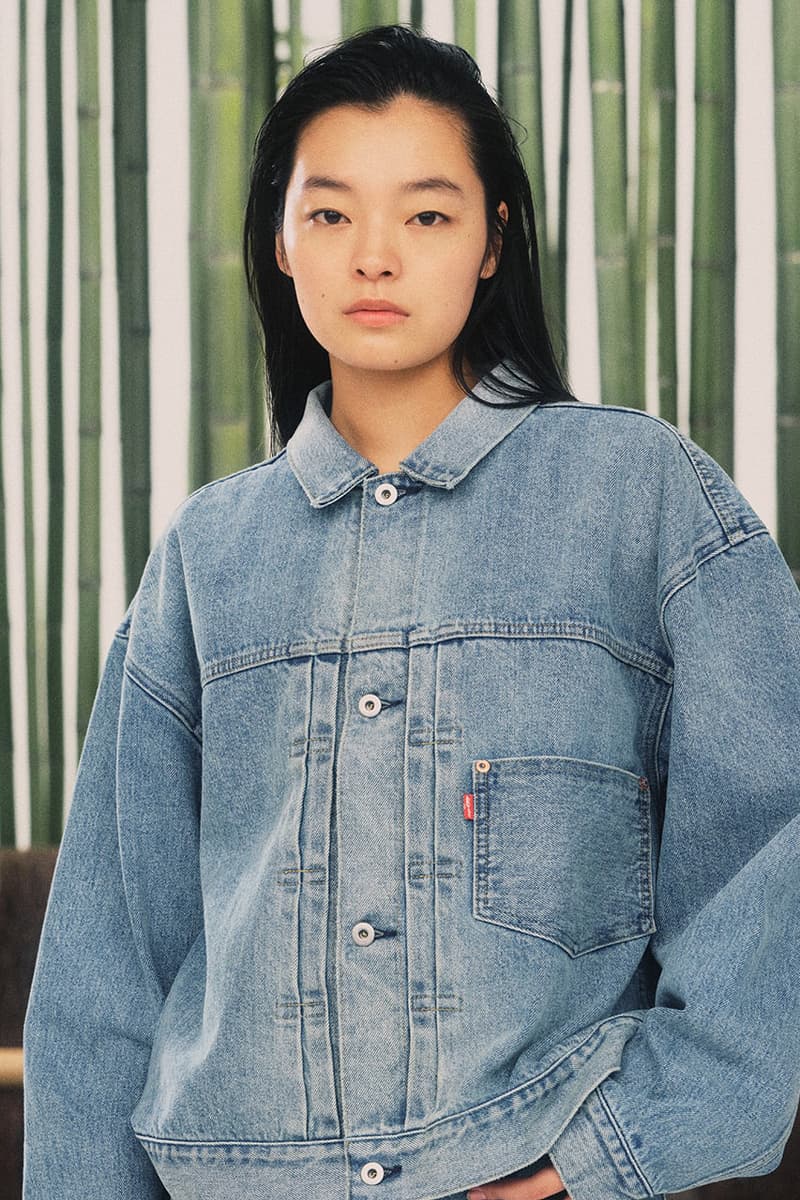 BEAMS x Levi's Unveil Fourth Collaborative Capsule half and half inside out super wide collab collection release price orange stitch 