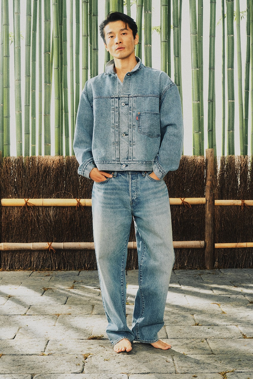 BEAMS x Levi's Unveil Fourth Collaborative Capsule half and half inside out super wide collab collection release price orange stitch 