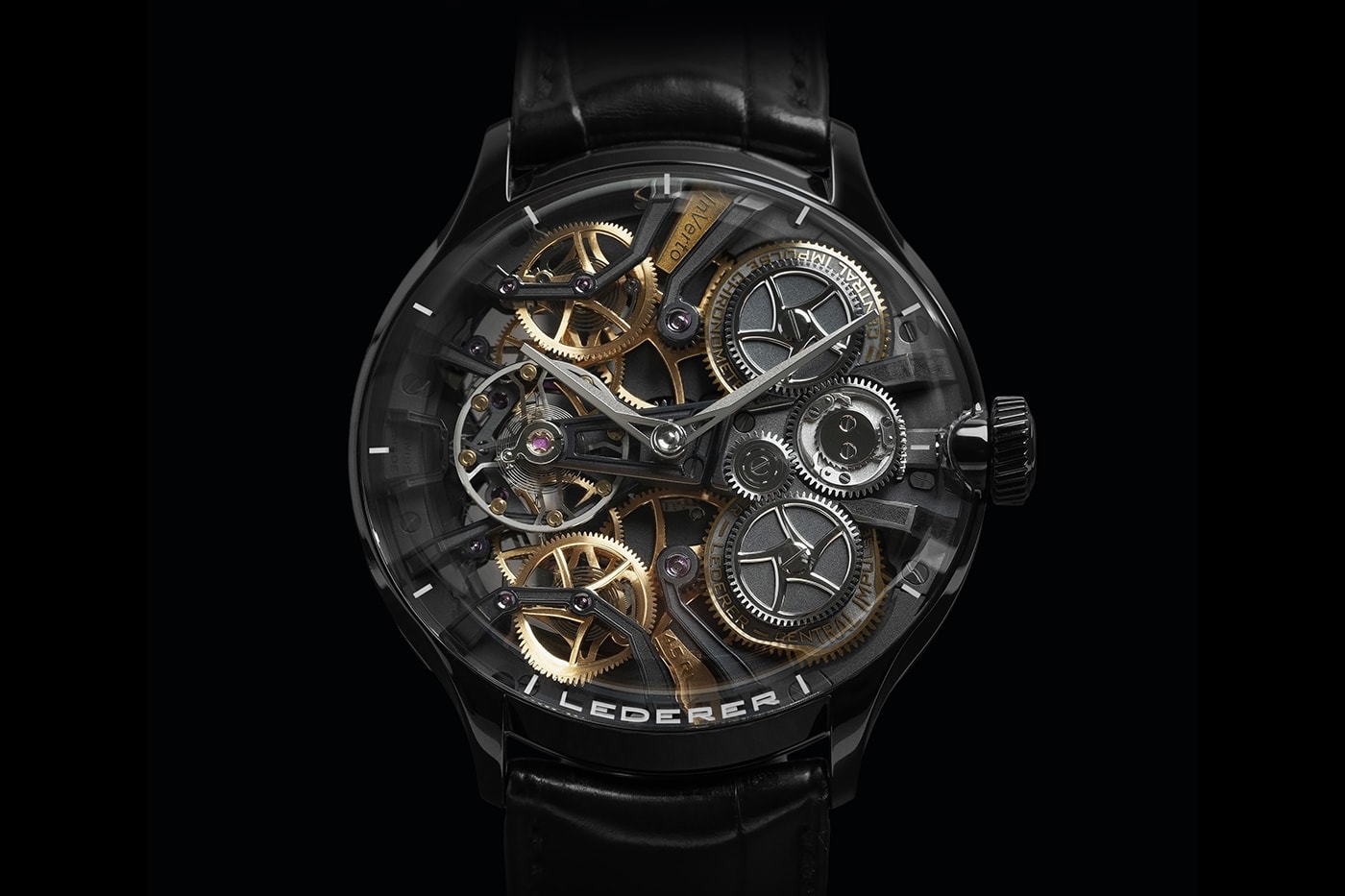 Bernhard Lederer Central Impulse Chronometer InVerto Limited Series Info