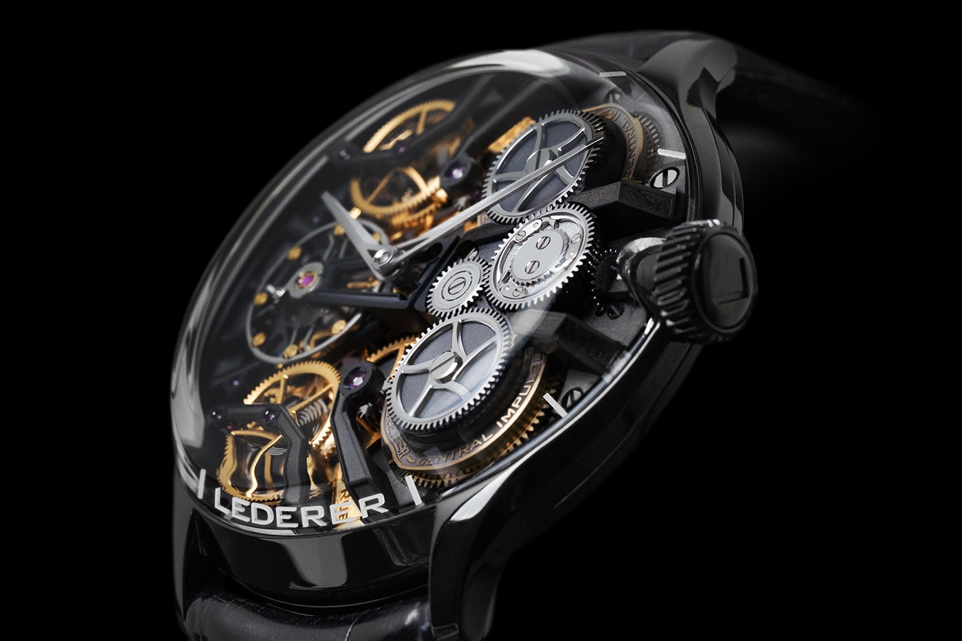 Bernhard Lederer Central Impulse Chronometer InVerto Limited Series Info