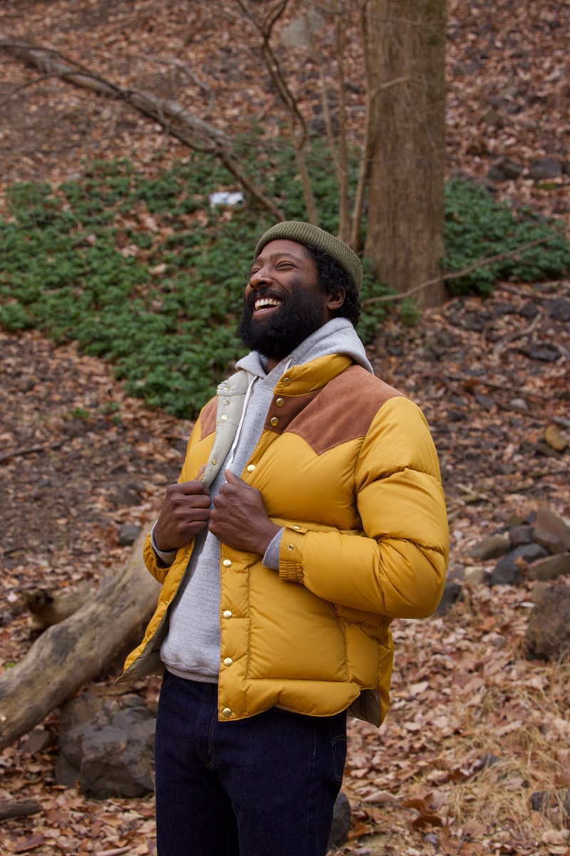 Blackstock & Weber Taps Rocky Mountain Featherbed for First Outerwear Offering capsule collection release price link puffer loafer