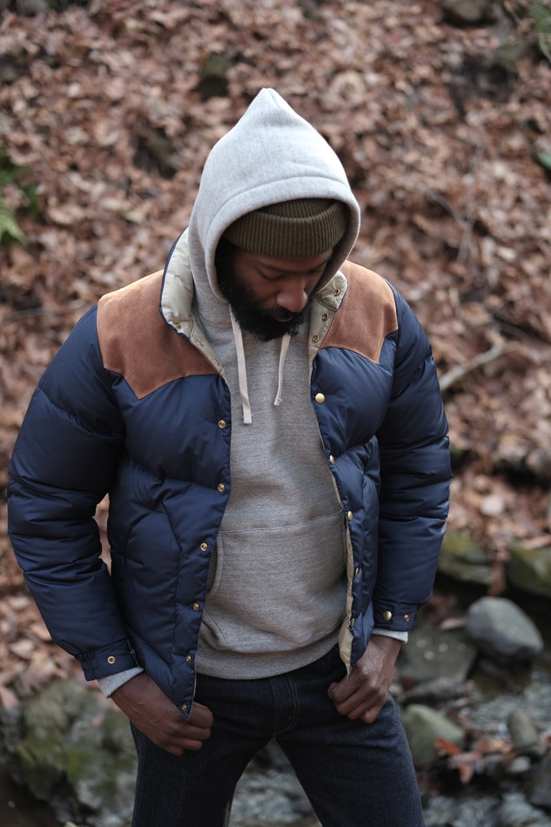 Blackstock & Weber Taps Rocky Mountain Featherbed for First Outerwear Offering capsule collection release price link puffer loafer