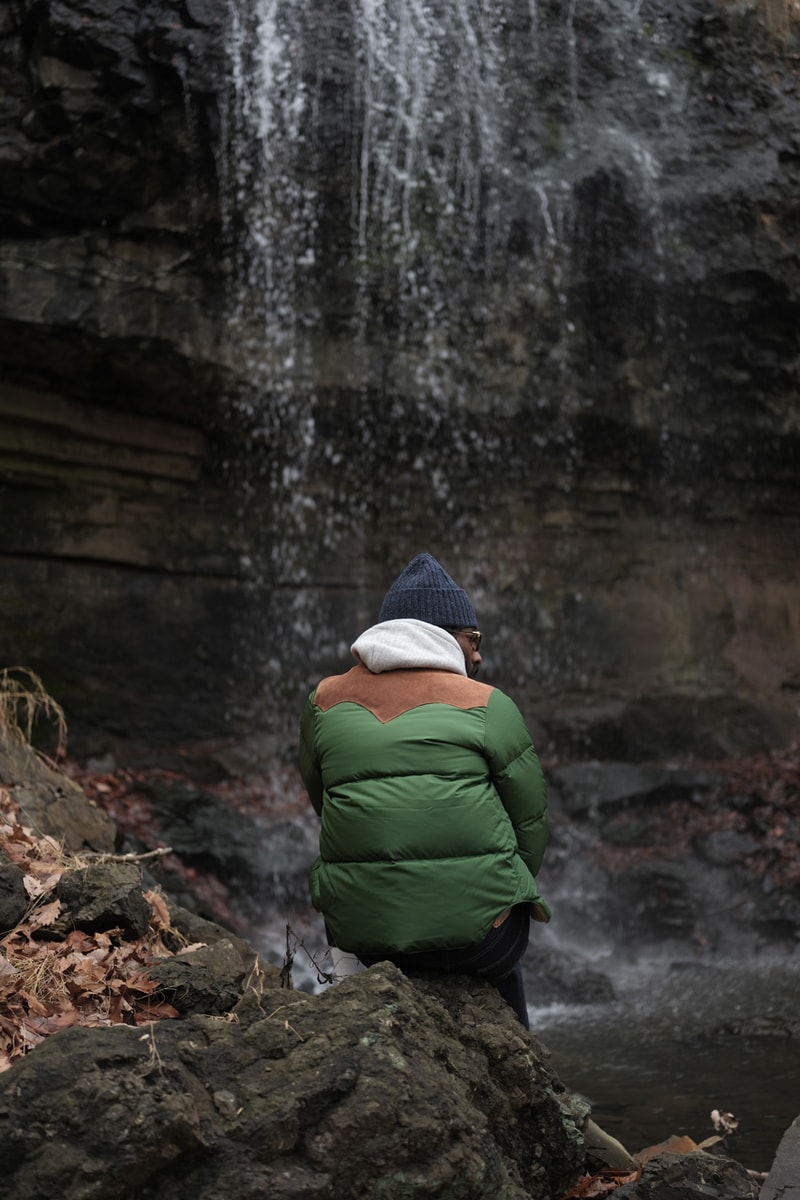 Blackstock & Weber Taps Rocky Mountain Featherbed for First Outerwear Offering capsule collection release price link puffer loafer