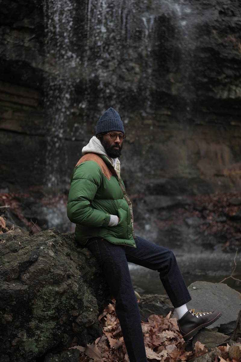 Blackstock & Weber Taps Rocky Mountain Featherbed for First Outerwear Offering capsule collection release price link puffer loafer
