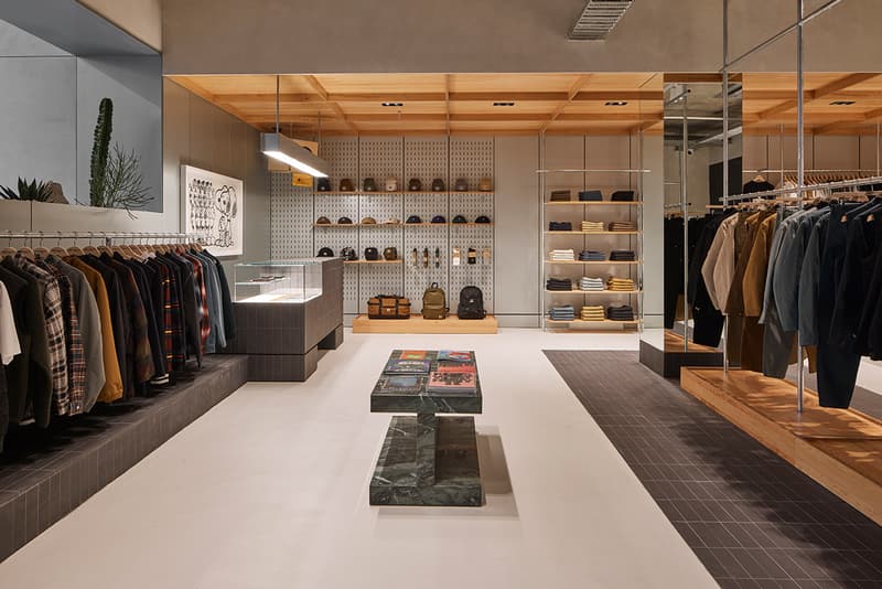 Carhartt WIP Opens Split-Level Space in Melbourne australia chinatown 3d structure clothes collection shop opening hours address 