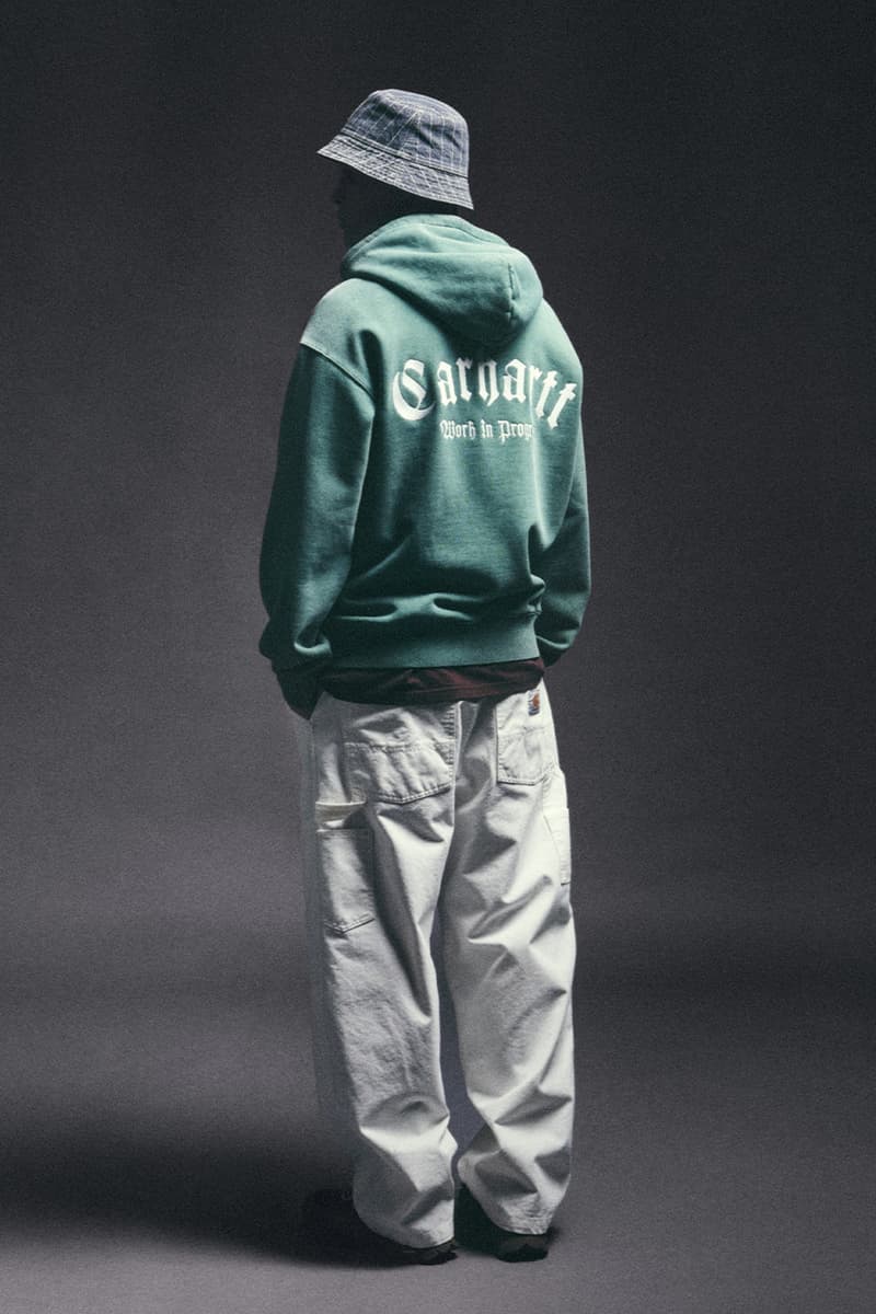 Carhartt WIP SS24 Pre-Collection Highlights Key Essentials release info archetypal silhouettes hickory stripe denim polyotton structurees active jacekt in dearborn canvas chore jackets