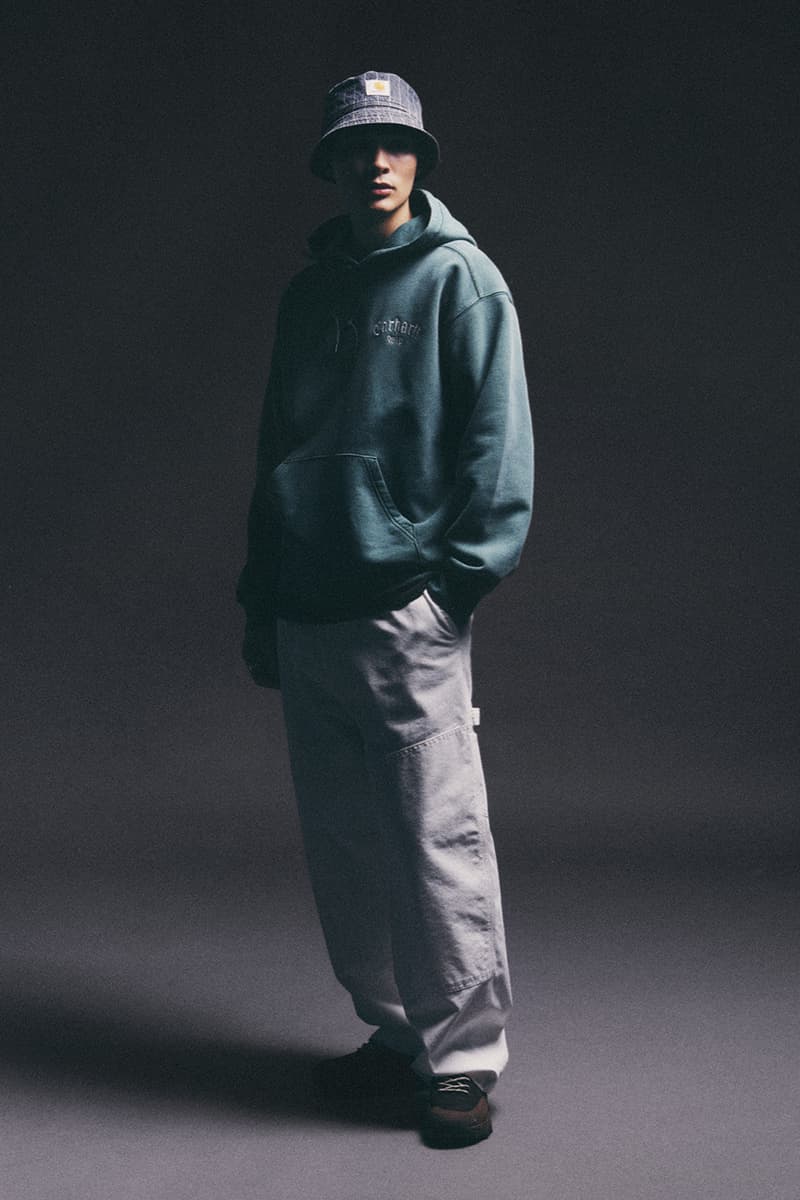 Carhartt WIP SS24 Pre-Collection Highlights Key Essentials release info archetypal silhouettes hickory stripe denim polyotton structurees active jacekt in dearborn canvas chore jackets