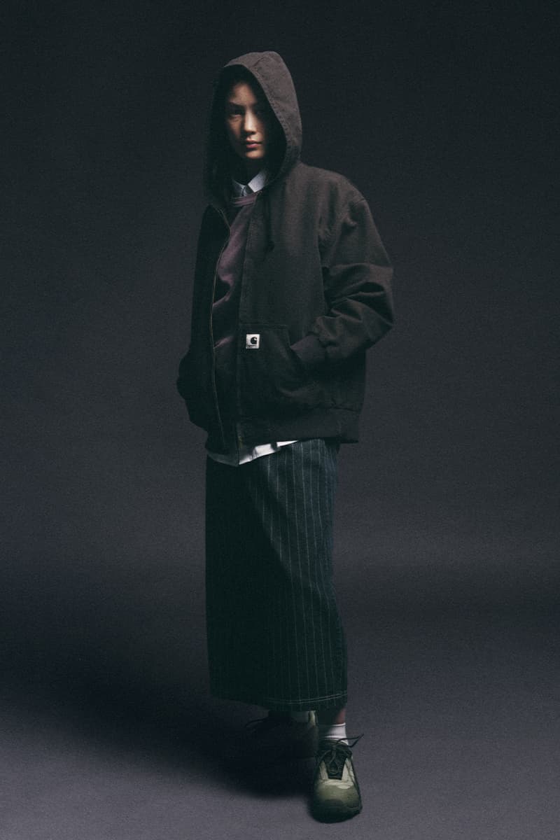 Carhartt WIP SS24 Pre-Collection Highlights Key Essentials release info archetypal silhouettes hickory stripe denim polyotton structurees active jacekt in dearborn canvas chore jackets