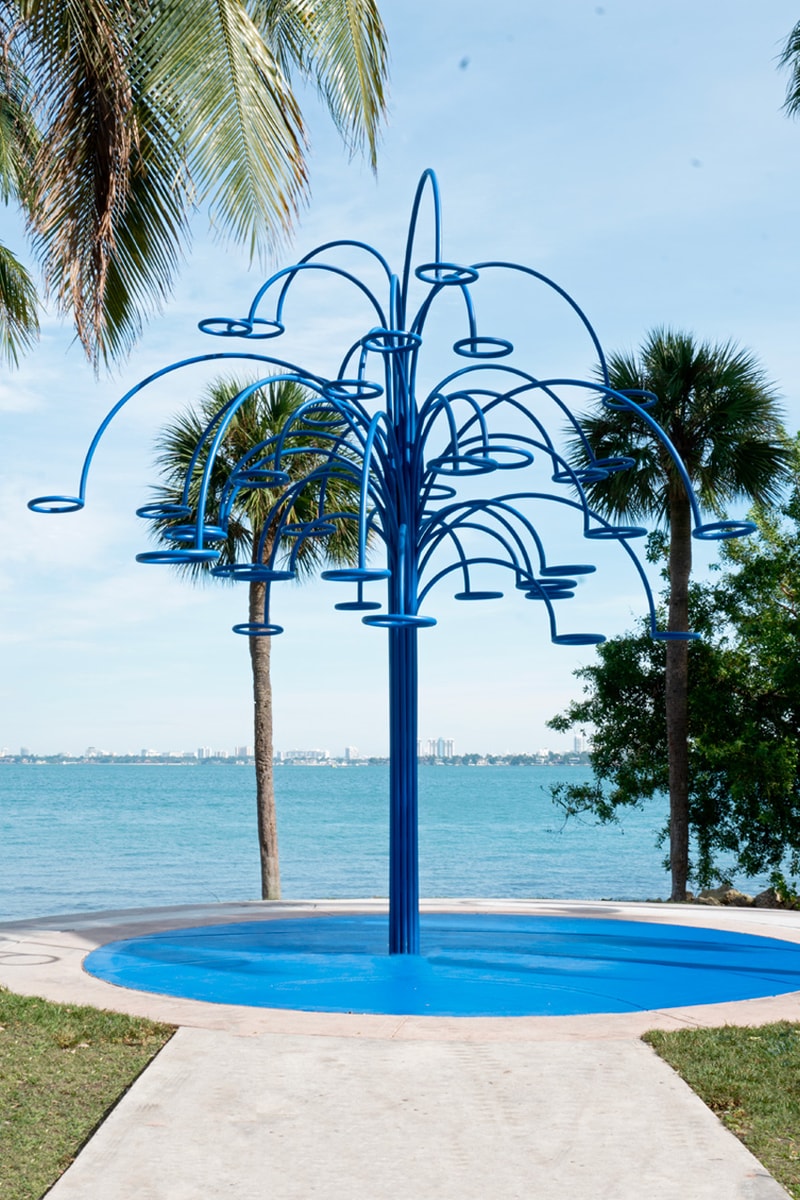 CJ Hendry HOOPS Tree Miami Sculpture Art Basel Prize