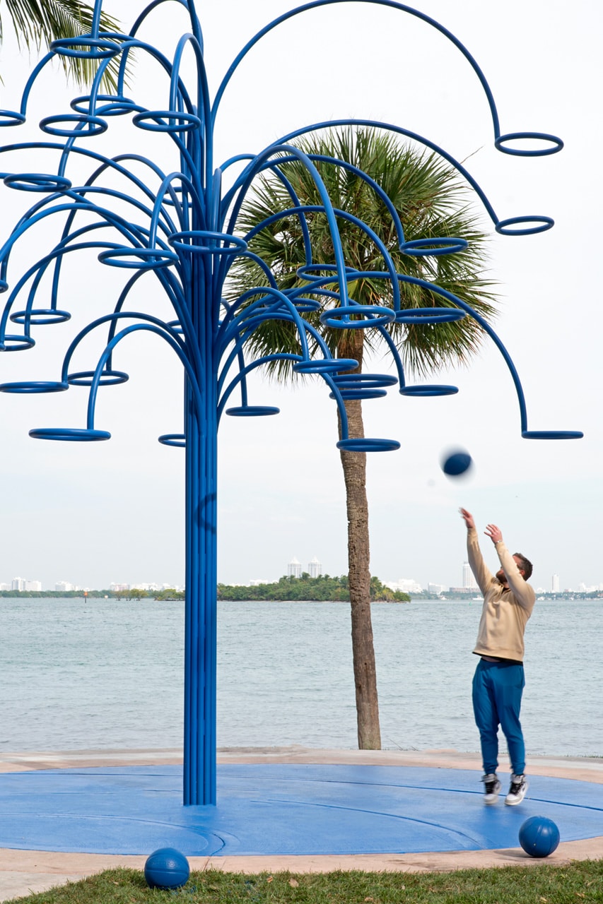 CJ Hendry HOOPS Tree Miami Sculpture Art Basel Prize