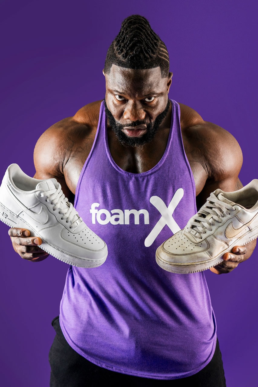 Crep Protect FoamX Footwear Trainers Sneakers Cleaning Hygine Fashion Streetwear Sports Skateboarding Football