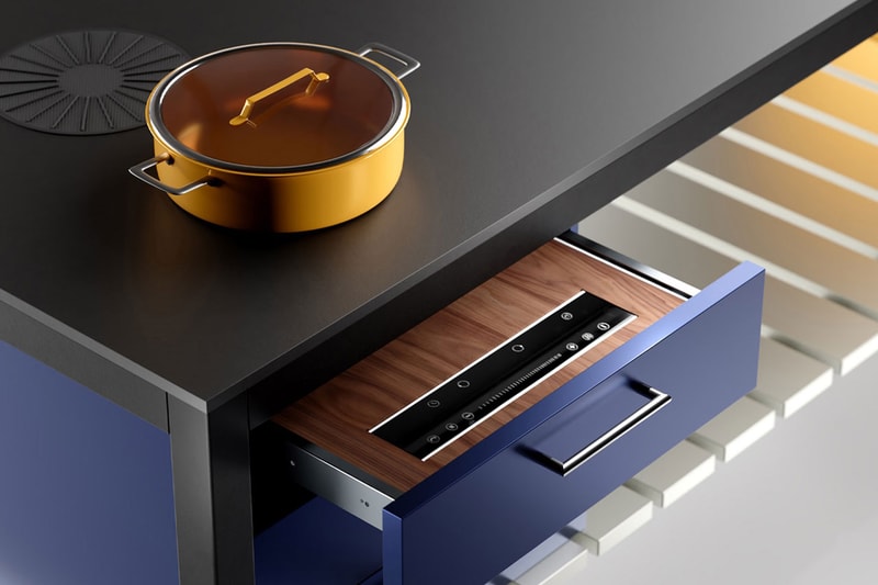 Daniel Germani Unveils Mondrian Kitchen Info