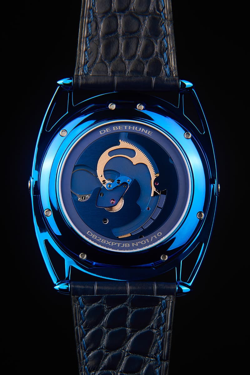 De Bethune DB28XP Kind of Blue Tourbillon Sapphire Limited Edition Info