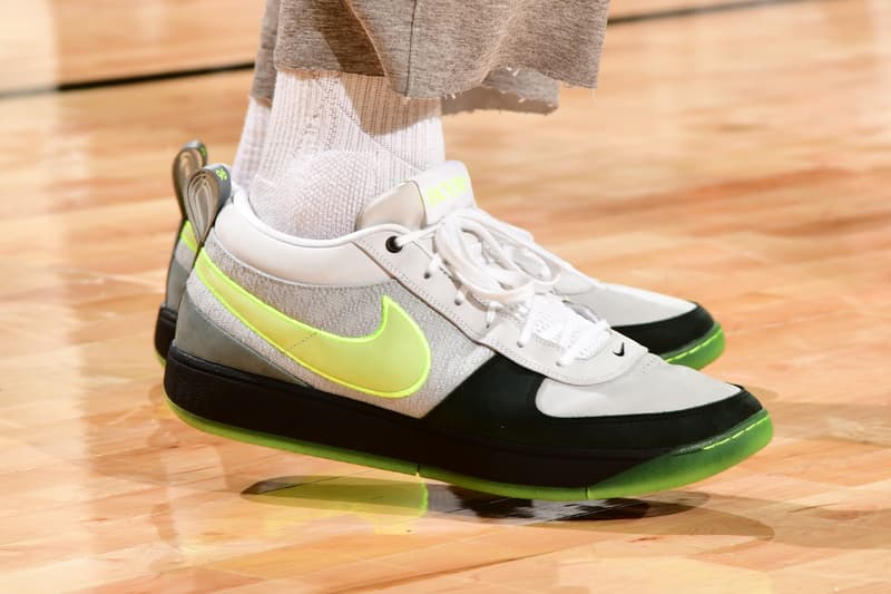 Devin Booker Debuts New Air Max 95 "Neon" Inspired Nike Book 1s phoenix suns nba basketball christmas day