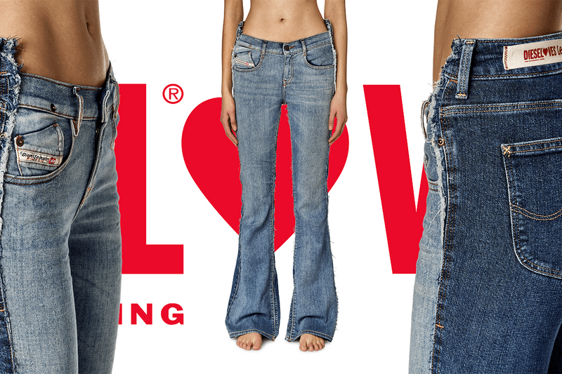 Diesel and LEE Break Boundaries With Upcycled Denim Collaboration