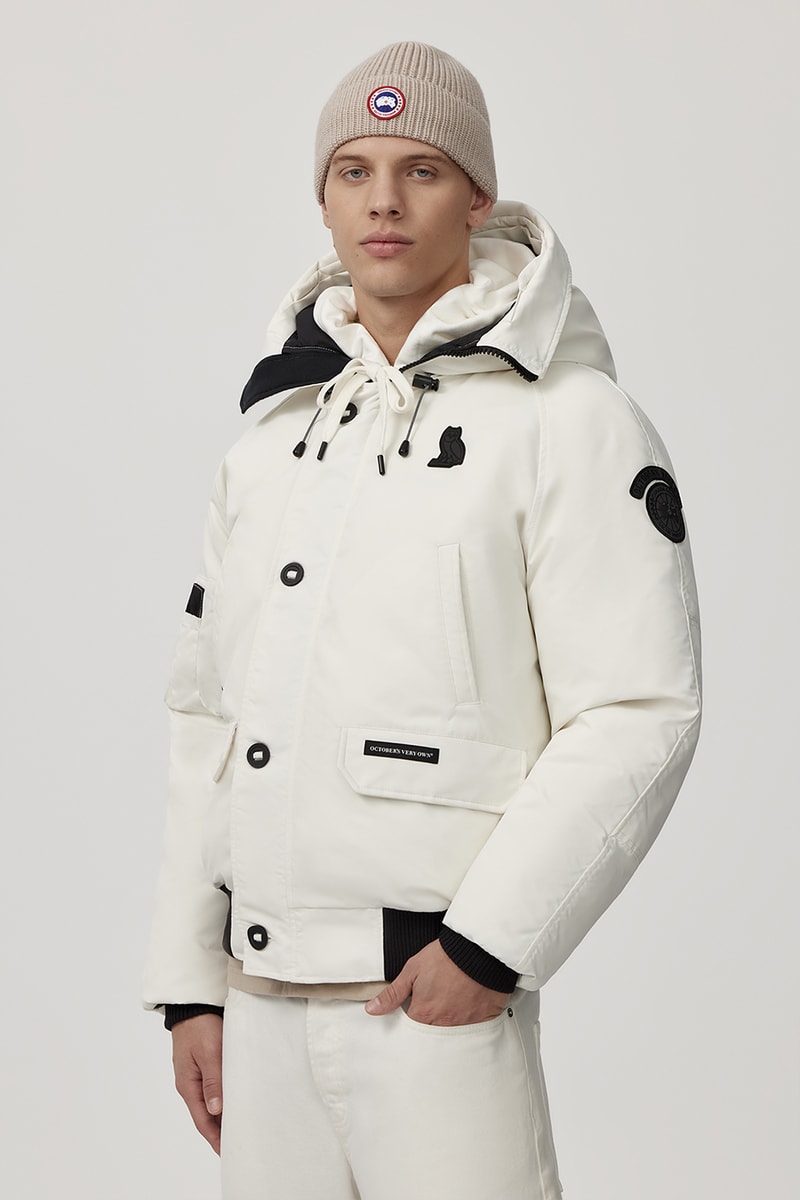 Canada Goose x OVO Celebrate 12 Years of Partnership With "Life at Night" Capsule release info drake toronto canadian brand octobers very own balaclava scarf chillwakc bomber 