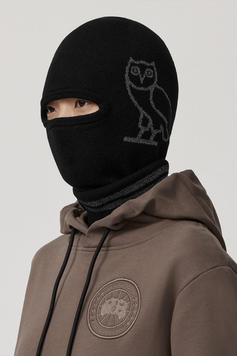 Canada Goose x OVO Celebrate 12 Years of Partnership With "Life at Night" Capsule release info drake toronto canadian brand octobers very own balaclava scarf chillwakc bomber 