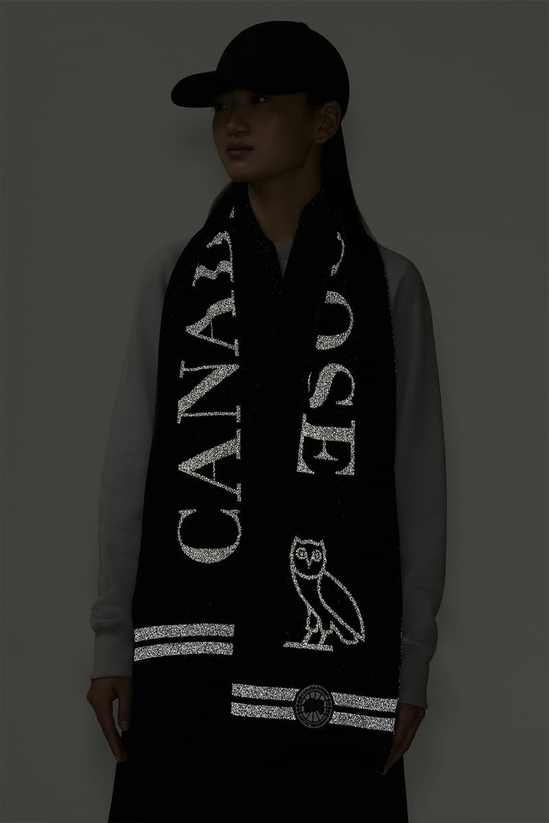 Canada Goose x OVO Celebrate 12 Years of Partnership With "Life at Night" Capsule release info drake toronto canadian brand octobers very own balaclava scarf chillwakc bomber 