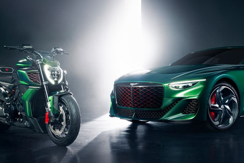 Ducati x Bentley Diavel Motorcycle Release Info