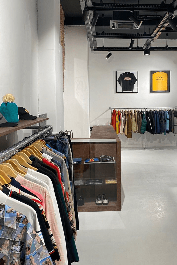 Dukes Cupboard Amsterdam Vintage Store London uk designer sportswear Milo Harley Ned Membery