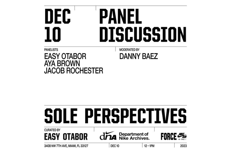 Easy Otabor and Nike To Open 'Sole Perspectives' Exhibition Honoring the Air Force 1