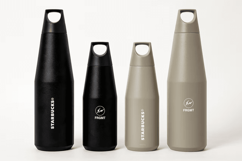 fragment design Starbucks Bottle Collection Hiroshi Fujiwara coffee container