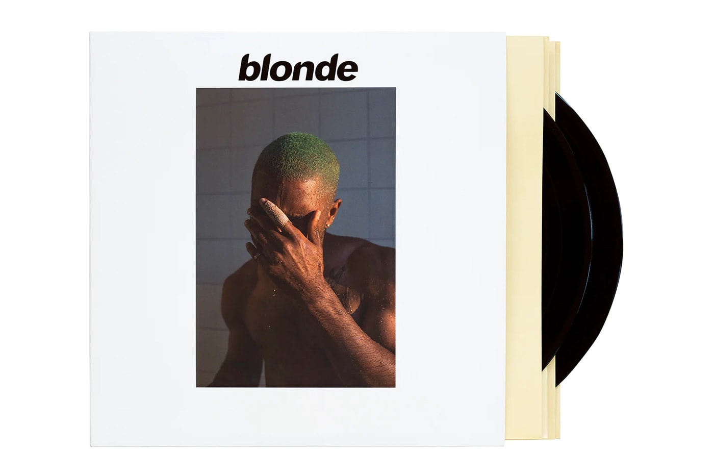 Frank Ocean's Blonded Drops New Soccer Shorts Merch and Vinyl blonde pink + white album 
